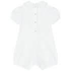 رومبير بطبعة باللون الأبيض والوردي للبنات, 1, hi-res