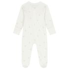 White Teddy Bear Babygrow Set, 1, hi-res
