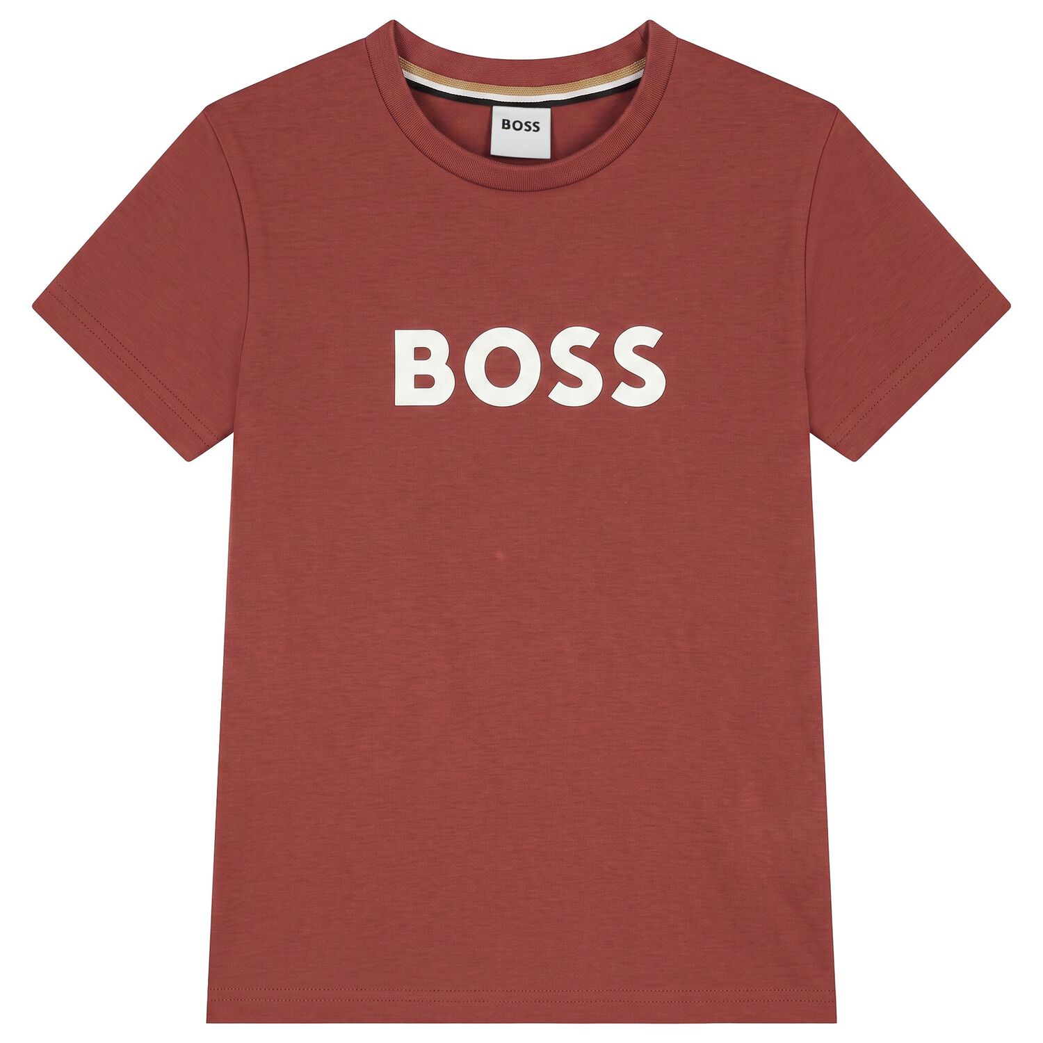 Boys Mini Me Red Logo T-Shirt, 5, hi-res