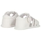 Baby Boys White Sandals, 3, hi-res