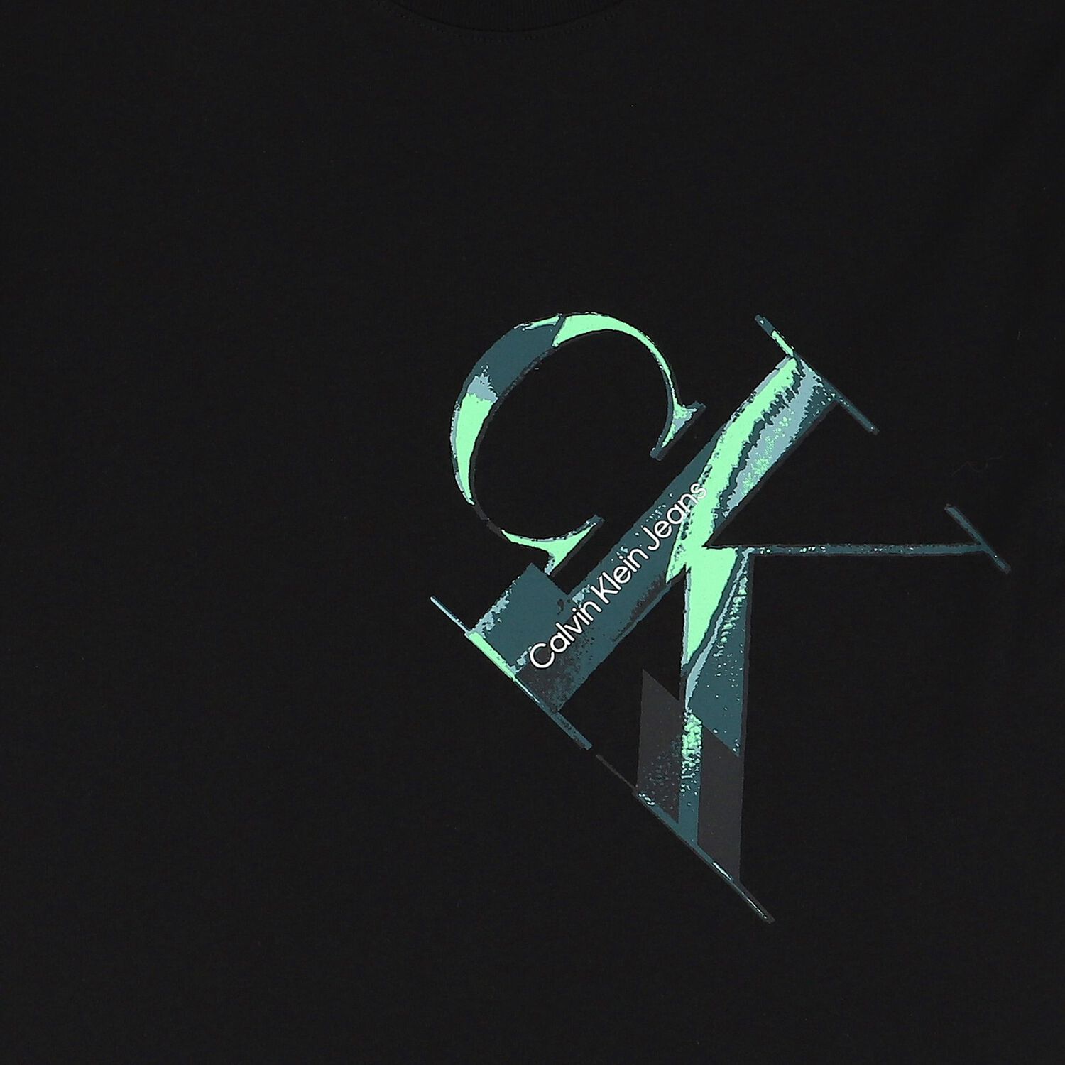 Boys Black Logo T-Shirt, 2, hi-res