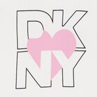 Girls White Logo Heart T-Shirt, 2, hi-res