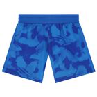 Blue Trefoil Logo Shorts Set, 1, hi-res