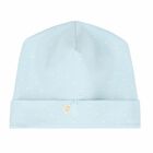 Baby Boys Blue Polka Dot Hat, 1, hi-res