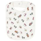 طقم ملابس القطن باللون  العاجي على شكل دب مرح, 1, hi-res