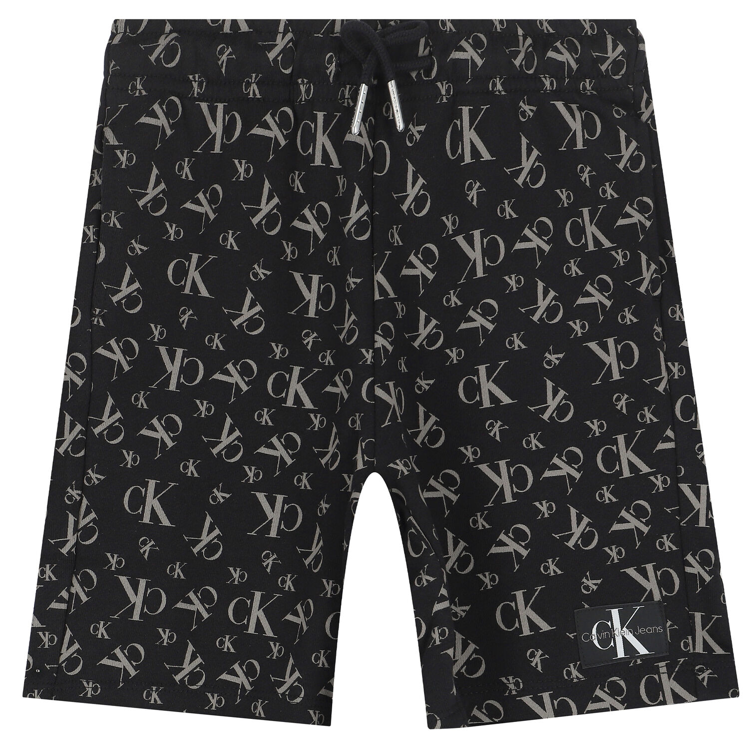 Boys Black Logo Shorts, 1, hi-res image number null
