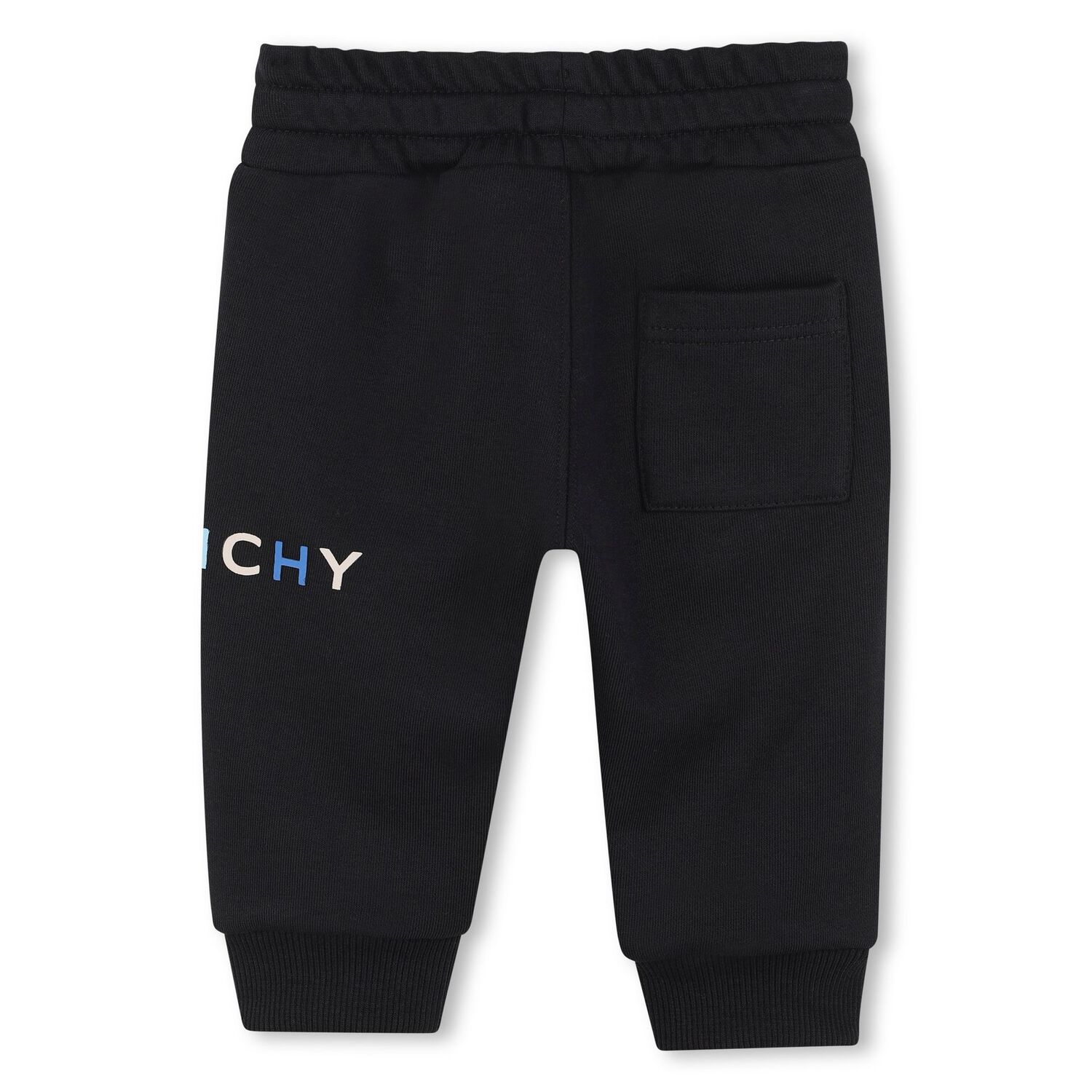 Younger Boys Black Logo Joggers, 2, hi-res image number null