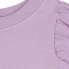 Girls Purple Logo T-Shirt, 2, hi-res