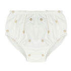 طقم فستان باللون العاجي والذهبي, 1, hi-res