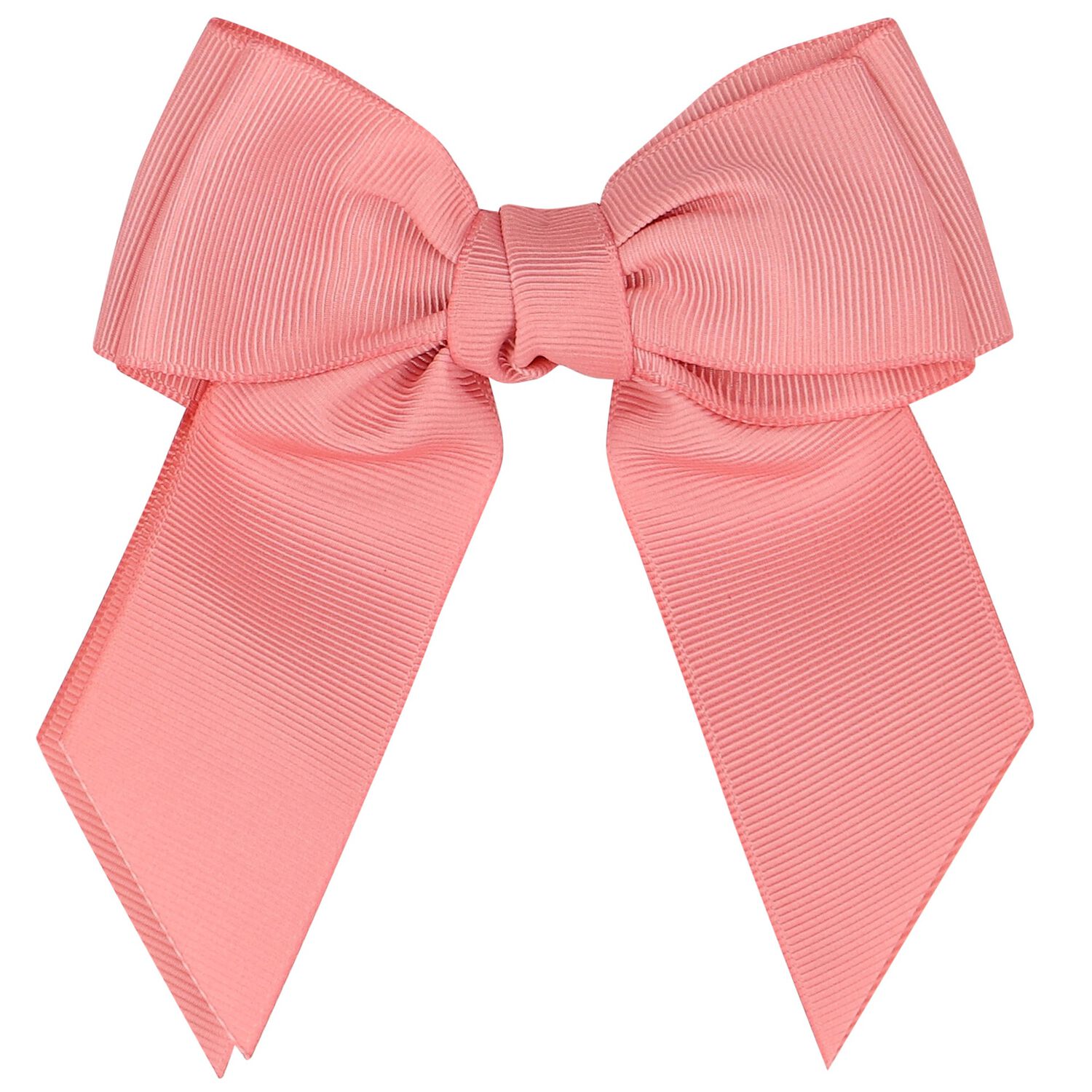 Girls Pink Bow Hairclip, 1, hi-res