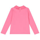 Girls Pink Floral Skirt Set, 1, hi-res