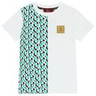 Boys White Logo T-Shirt, 2, hi-res