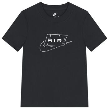 Boys Black Logo T-Shirt