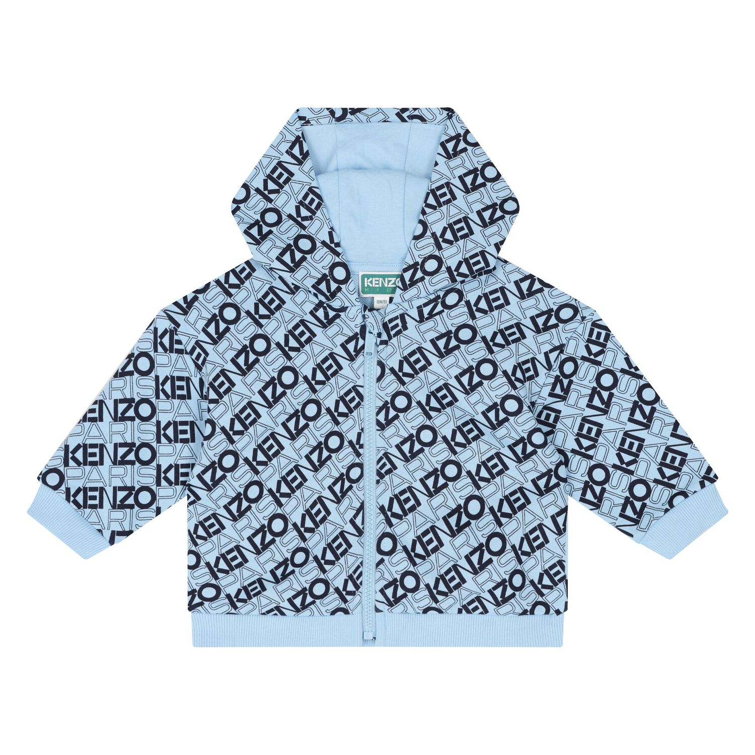 Younger Boys Blue Logo Tracksuit, 1, hi-res image number null