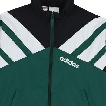 Green & Black Logo Zip up top