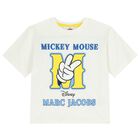 Boys White Disney T-Shirt, 1, hi-res
