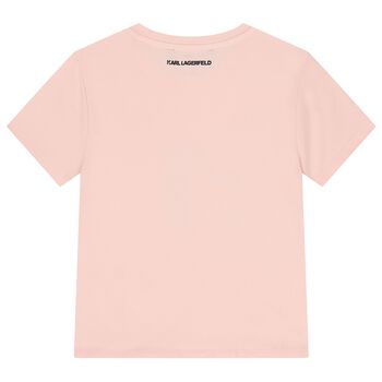 Girls Pink Ikonik T-Shirt