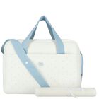 Ivory & Blue Stars Baby Changing Bag, 3, hi-res