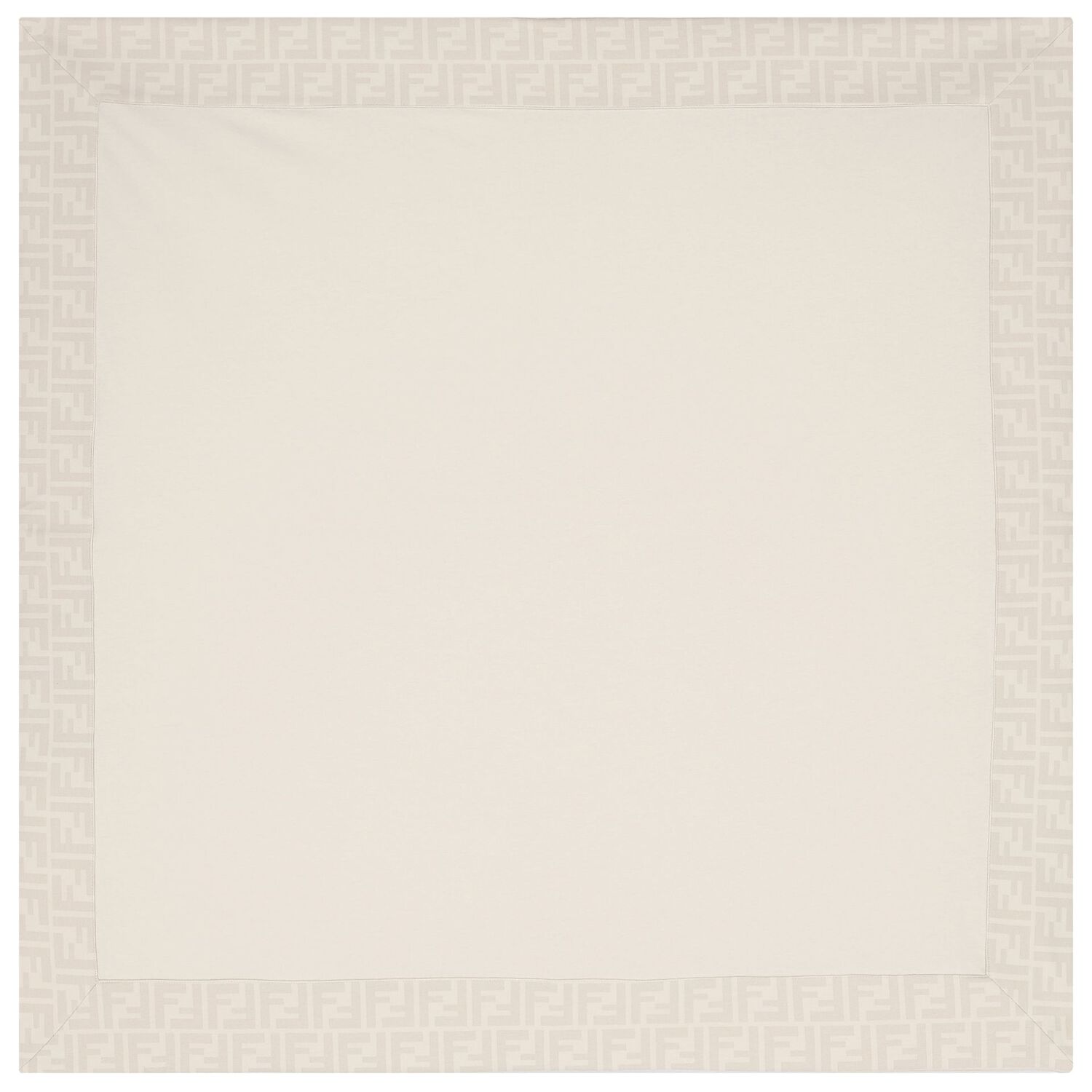 Beige Logo Baby Blanket, 3, hi-res