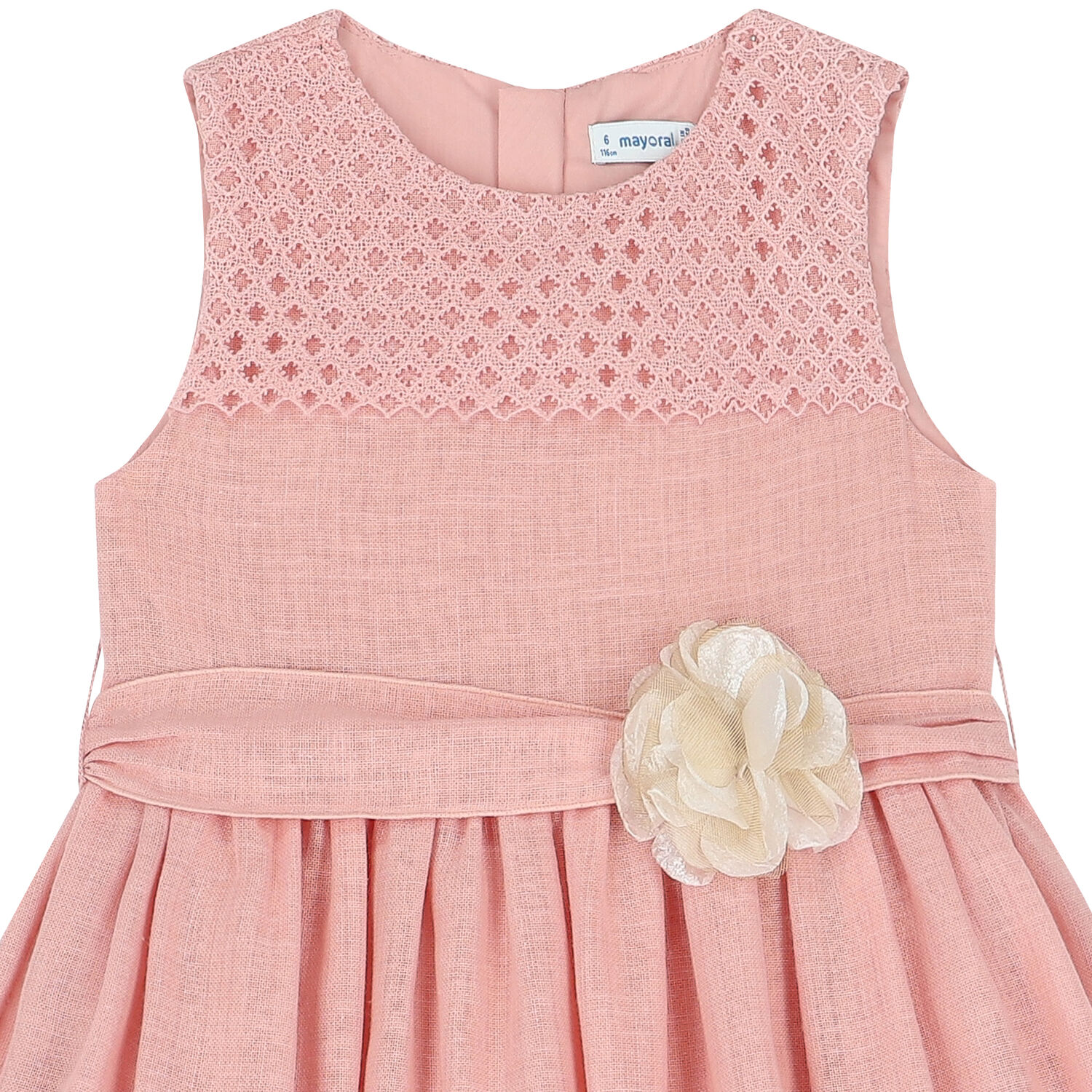 Girls Pink Special Occasion Dress, 1, hi-res image number null