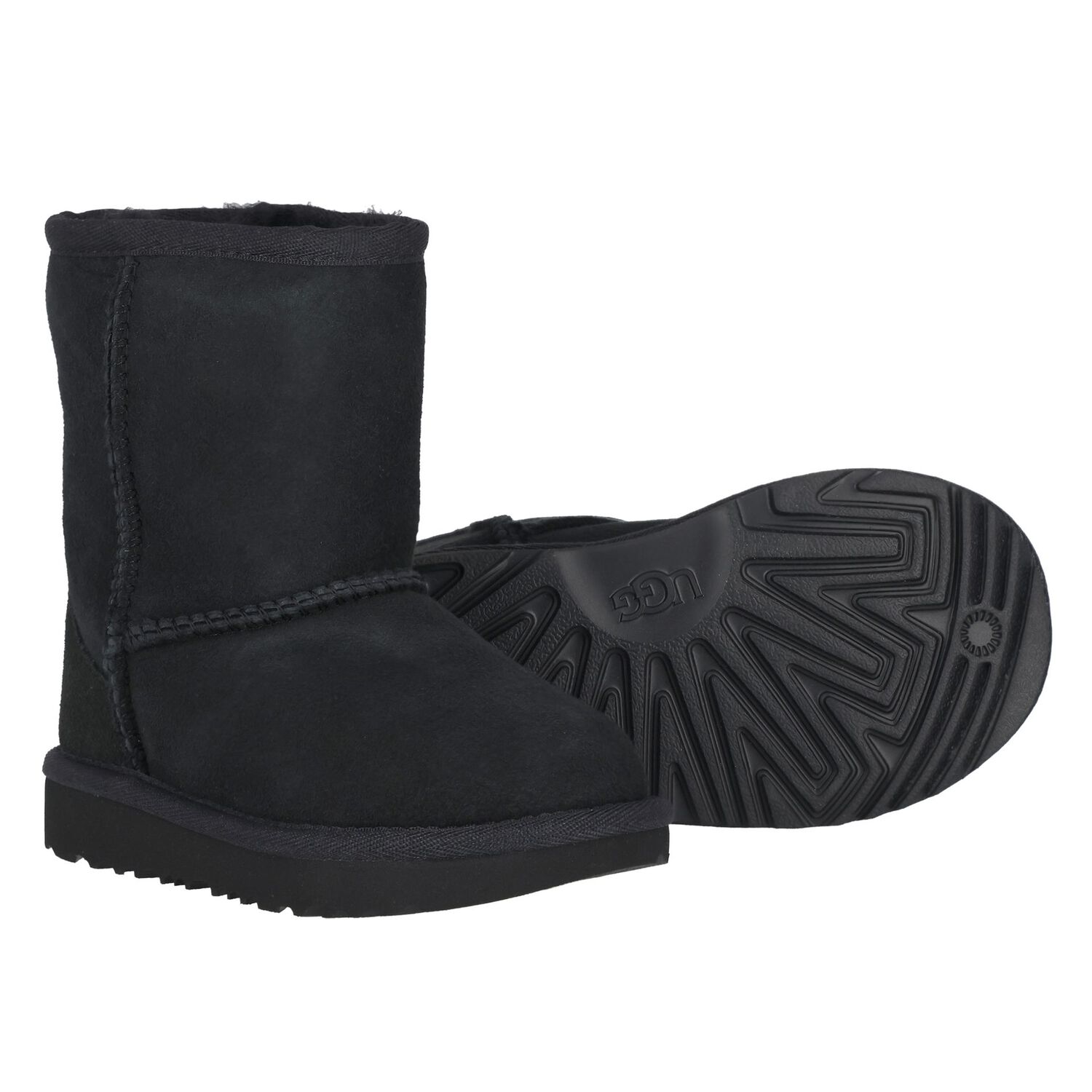 Younger Black Classic II Suede Boots, 2, hi-res image number null