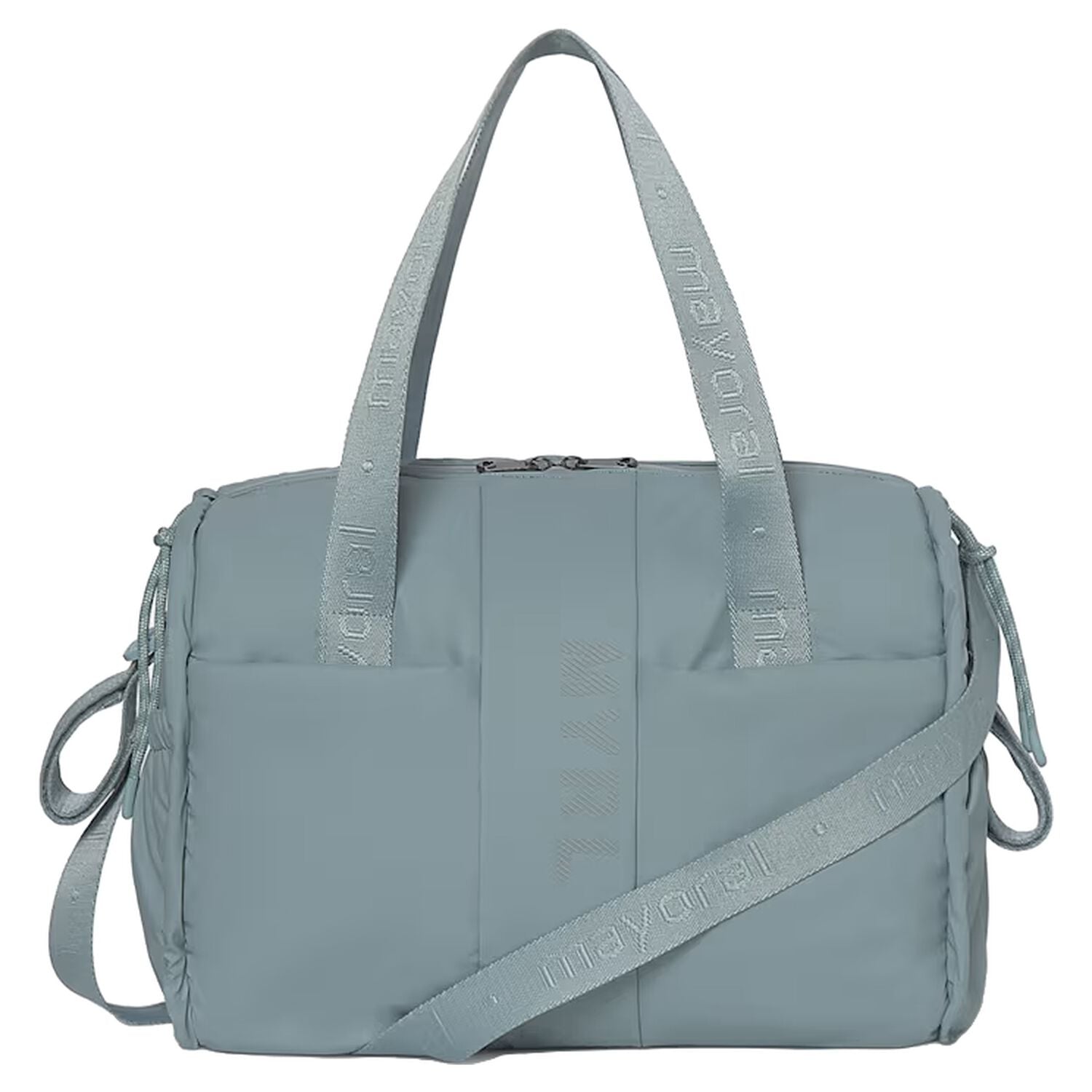 Blue Logo Padded Baby Changing Bag ( 30cm ), 2, hi-res