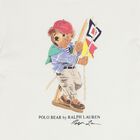 Baby Boys White Polo Bear T-Shirt, 1, hi-res