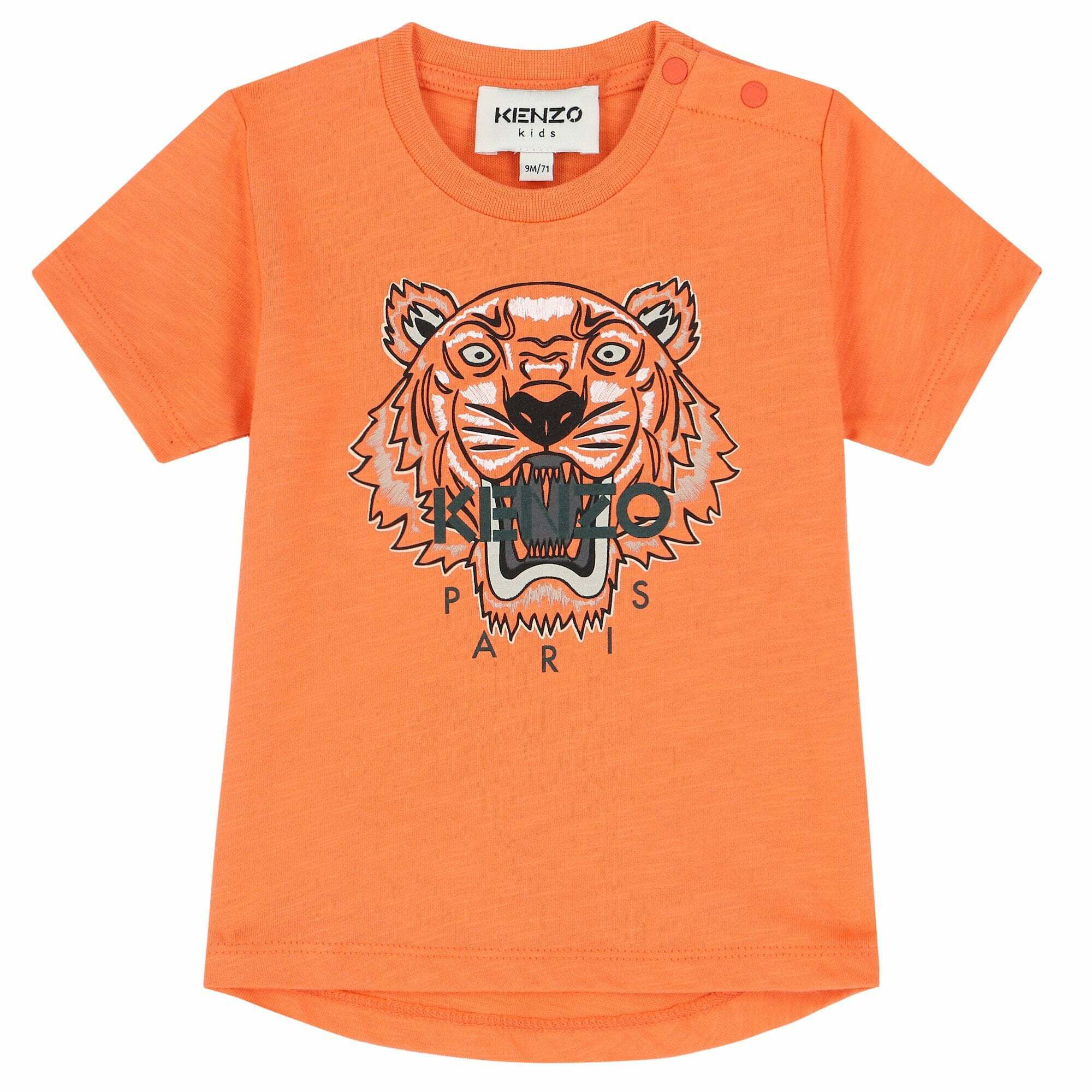 Kenzo orange t shirt clearance