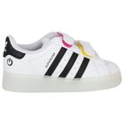 حذاء رياضي سوبر ستار بإضاءة ليد باللون الأبيض والأسود, 1, hi-res