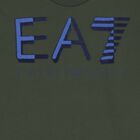 تيشيرت أولاد بالشعار باللون الأخضر, 4, hi-res