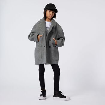 تيشيرت بنات بالشعار باللون الابيض 