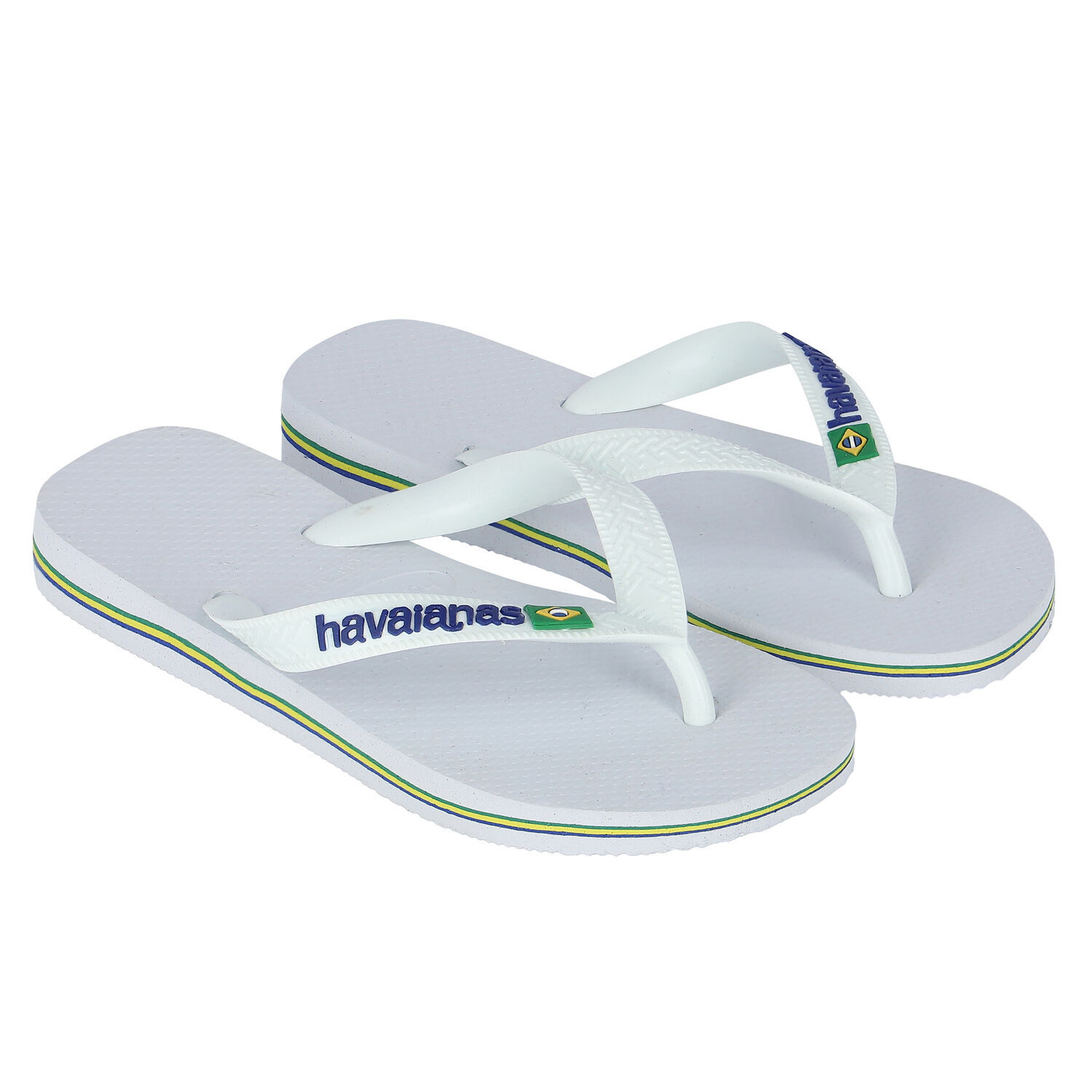 White Logo Flip Flops, 2, hi-res image number null