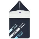 مدس بالشعار باللون الكحلي, 1, hi-res