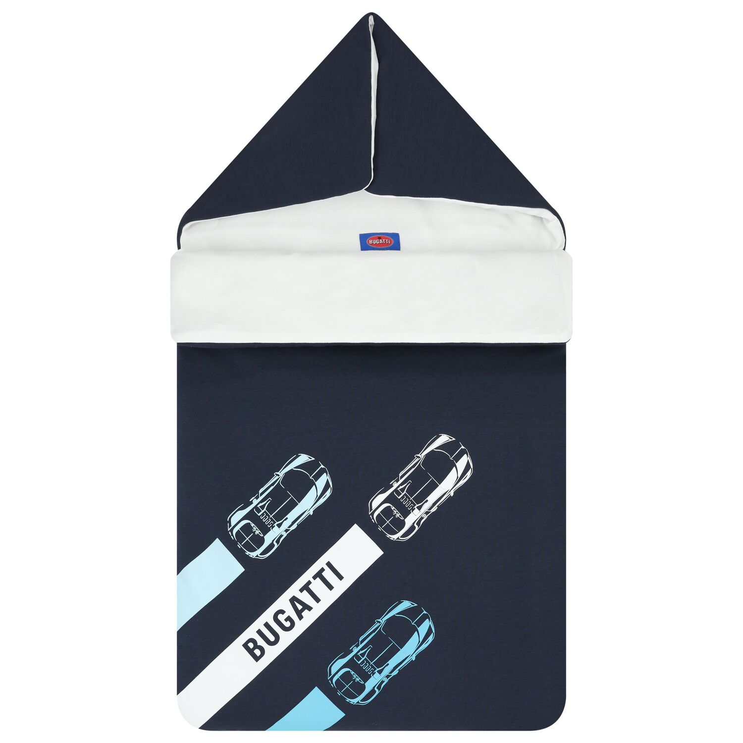 مدس بالشعار باللون الكحلي, 1, hi-res