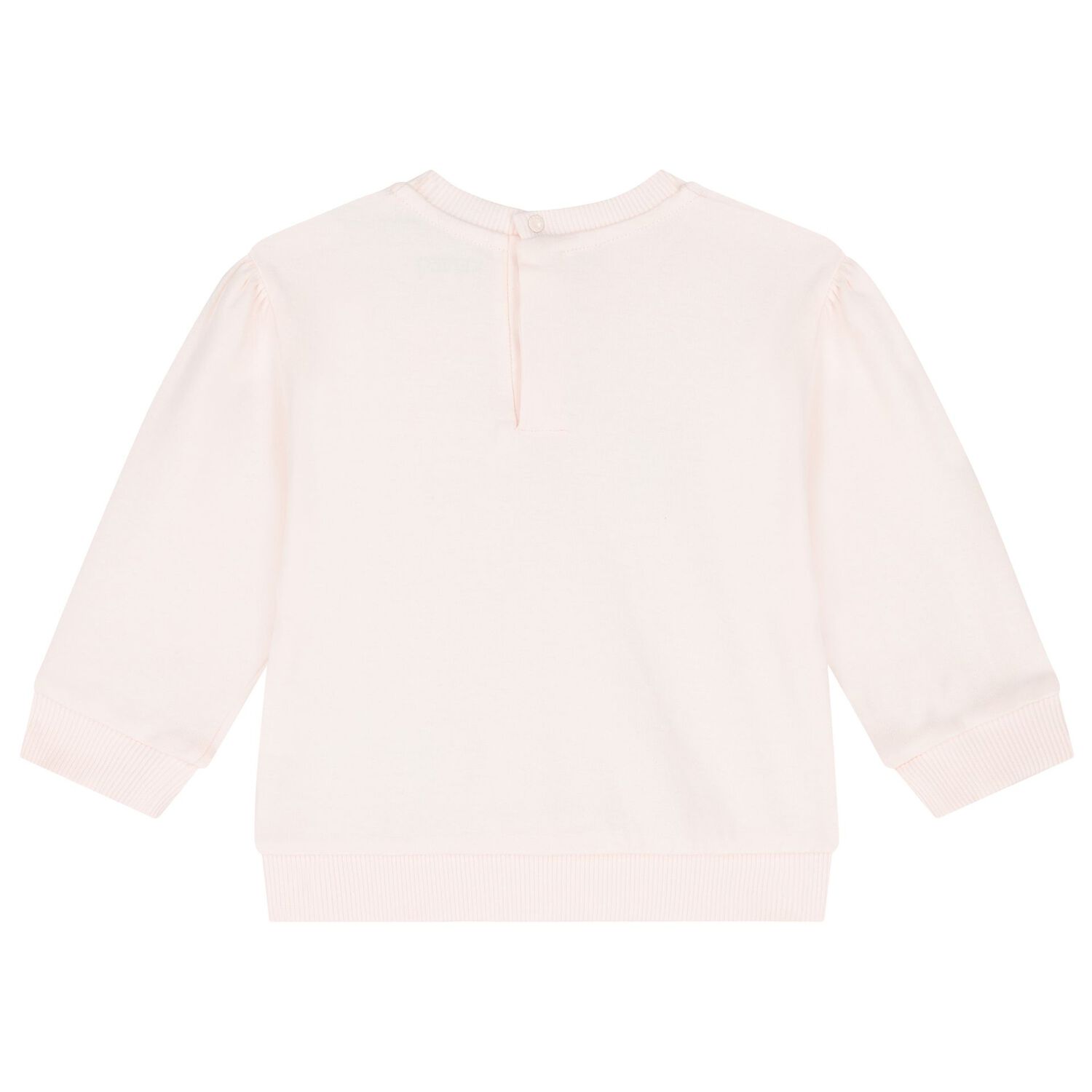 بدلة بنات رياضية بالشعار باللون الوردي, 1, hi-res