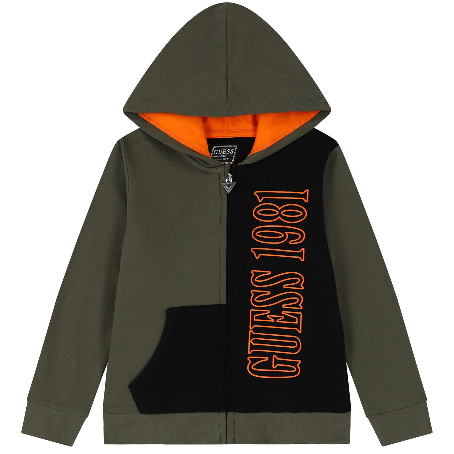 Boys Black & Green Logo Tracksuit, 1, hi-res