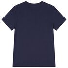 Navy Blue Teddy Bear Logo T-Shirt, 2, hi-res