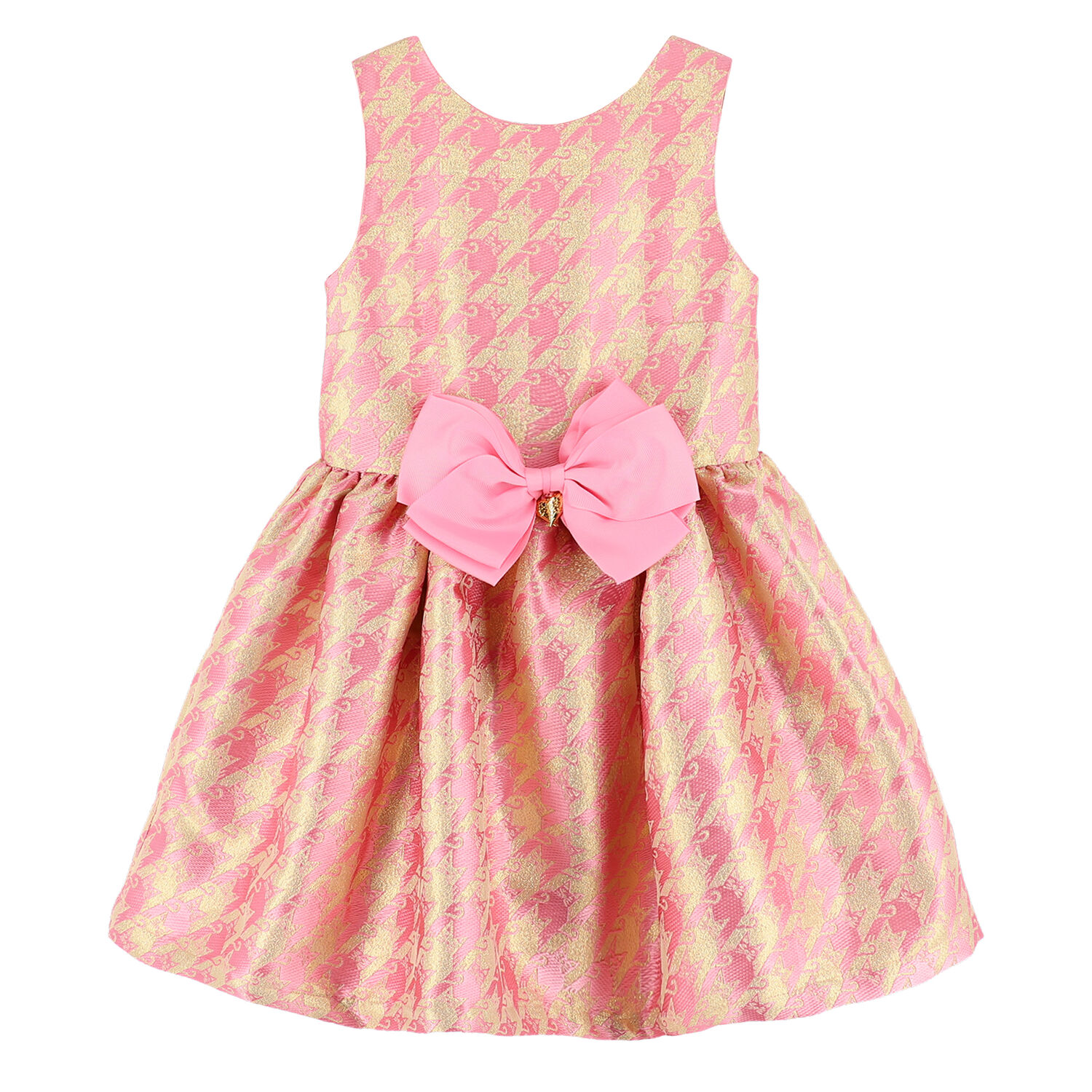 Girls Pink & Gold Dress, 1, hi-res image number null