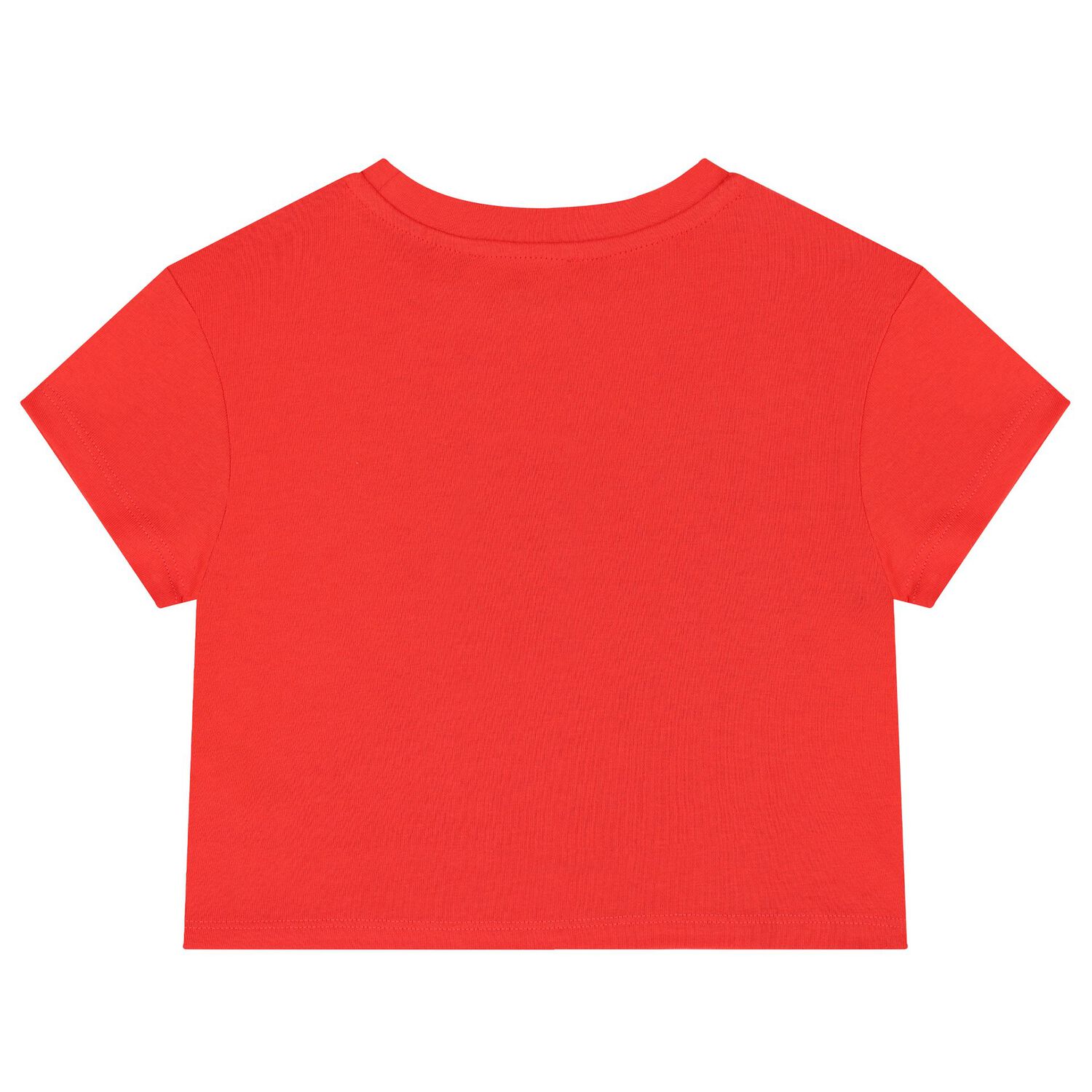 Girls Orange Logo T-Shirt, 1, hi-res