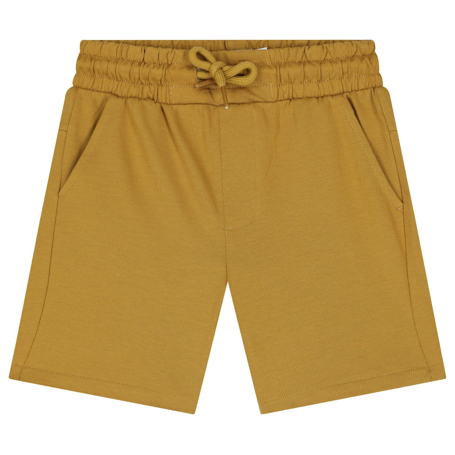 Boys White & Yellow Turtle Shorts Set, 4, hi-res