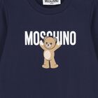 Younger Navy Blue Teddy Bear Logo Sweatshirt, 2, hi-res