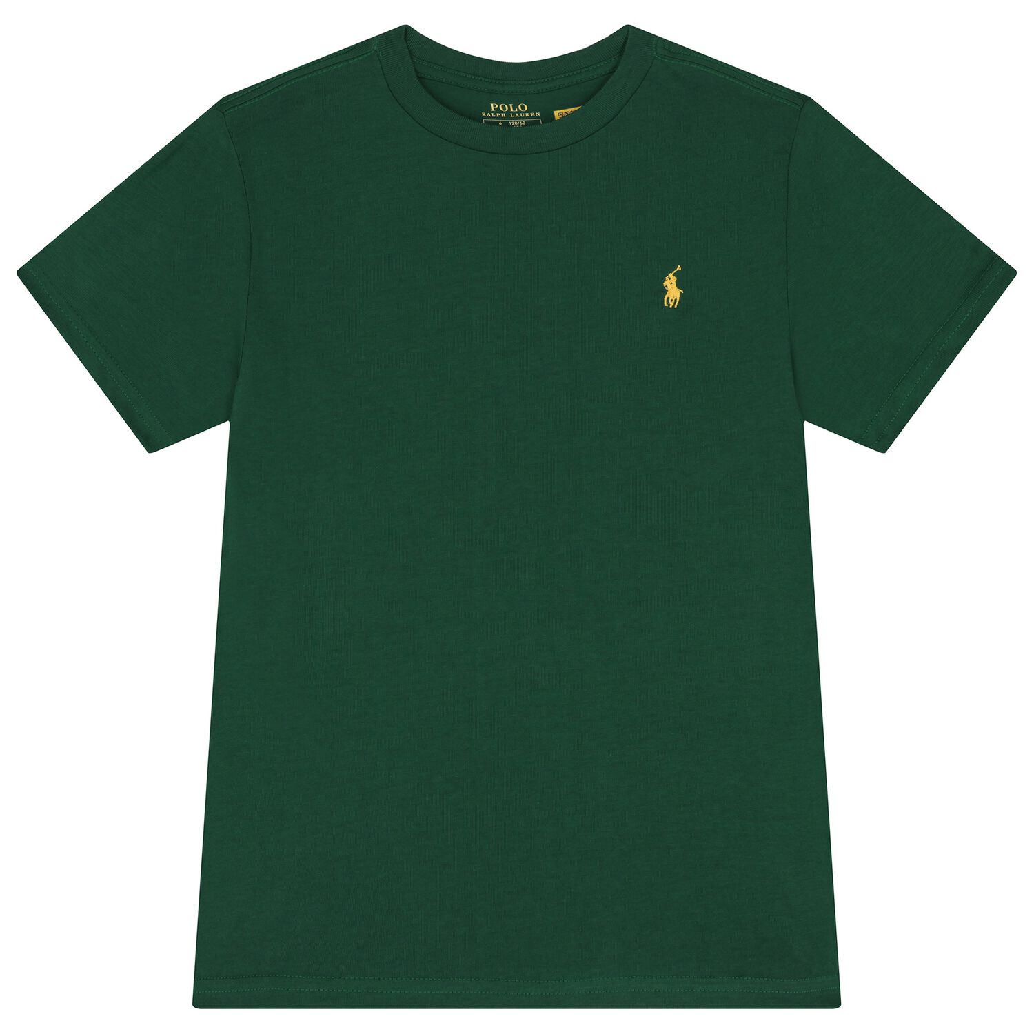 Boys Green Logo T-Shirt, 1, hi-res