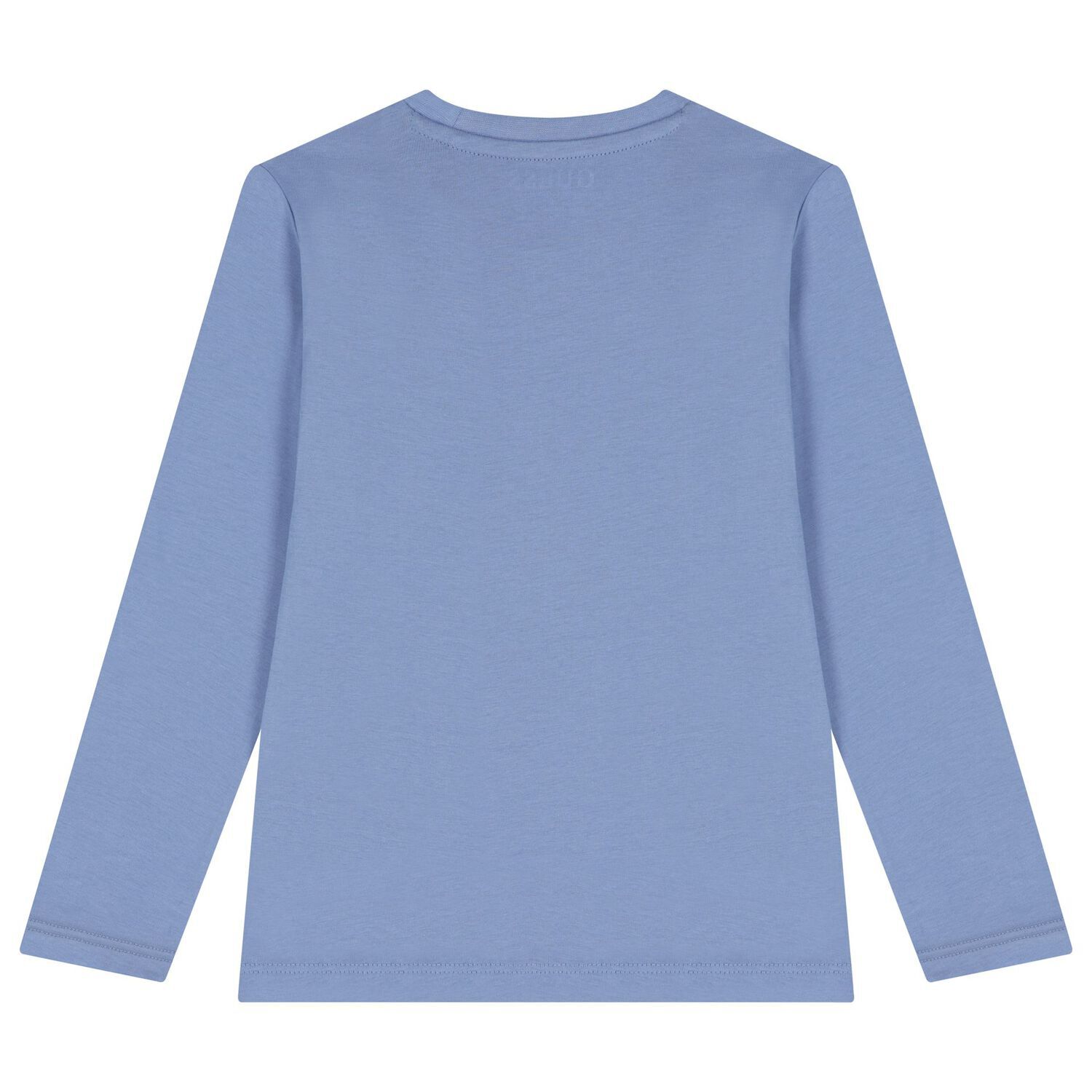 Boys Blue Teddy Bear Long Sleeve Top, 1, hi-res image number null