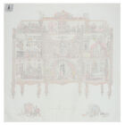 بطانية بنات بطبعة بيت الدمى باللون الأبيض والوردي للأطفال, 1, hi-res