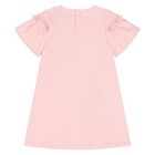 فستان باللون وردي مطبوع عليه حقيبة , 3, hi-res