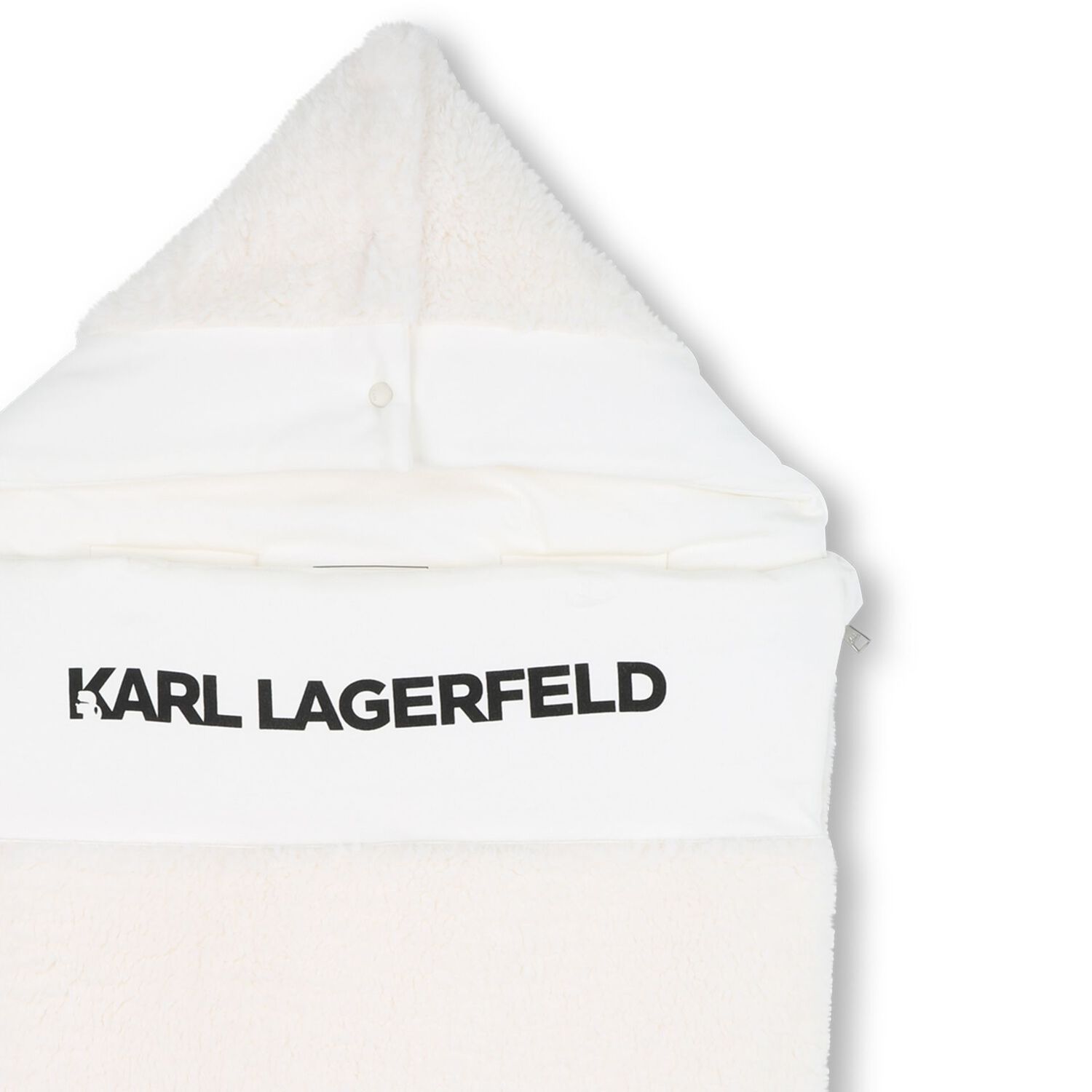 عشّ للأطفال البنات بلون العاج مع شعار, 1, hi-res