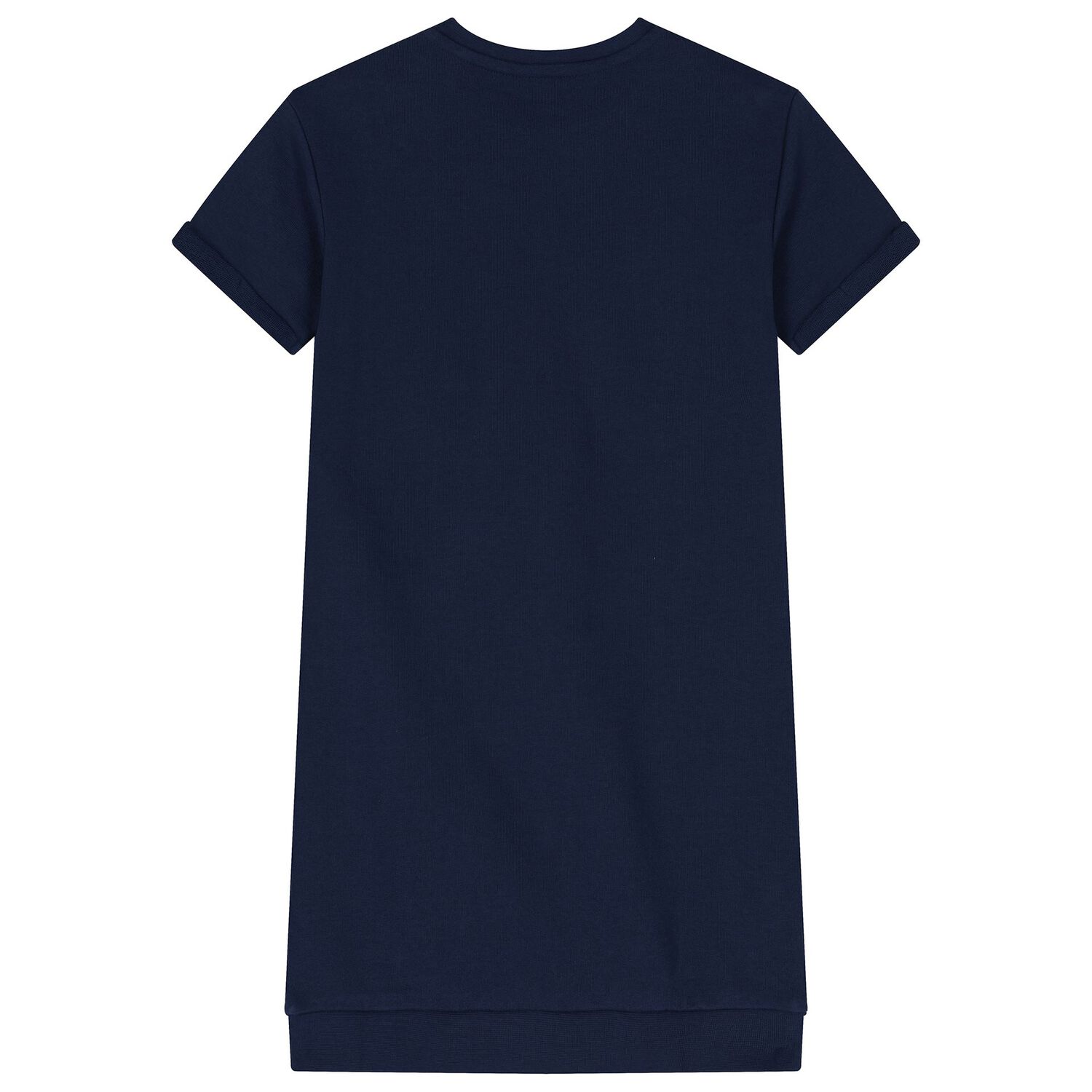 فستان بنات بشعار الدب تيدي باللون الكحلي , 2, hi-res