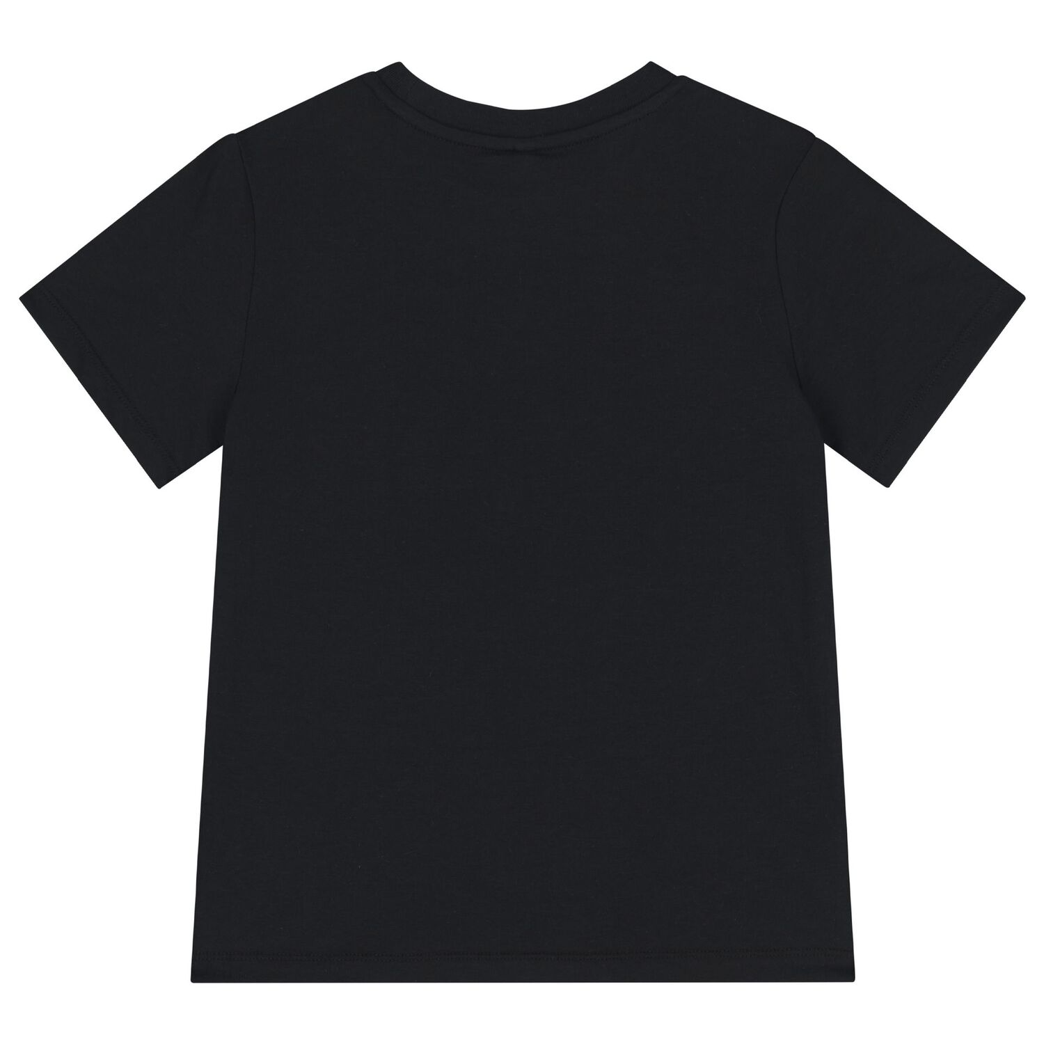 Boys Black Logo T-Shirt, 1, hi-res