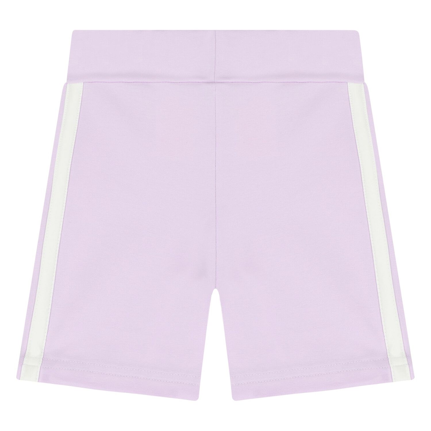 Younger Girls Ivory & Purple Disney Shorts Set, 1, hi-res