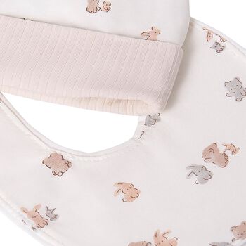 Ivory & Beige Babygrow Gift Set (3 Piece)